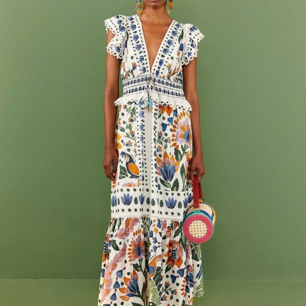 Farm rio ocean tapestry dress - Picture 6 of 7